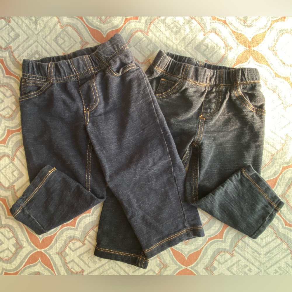 Carters Jeggings Pants Toddler 18 M 100% Cotton